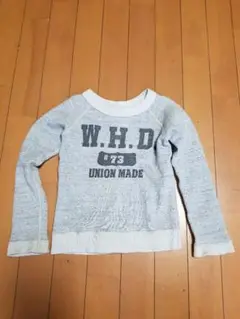 WASK古着USEDアメカジ グレー トレーナー100