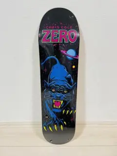 台湾製無地黒デッキテープ付き　ZERO ゼロ スケートボード8.0デッキ