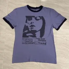テイラー・スウィフト Midnightsアルバム マーチ リンガー Tシャツ M