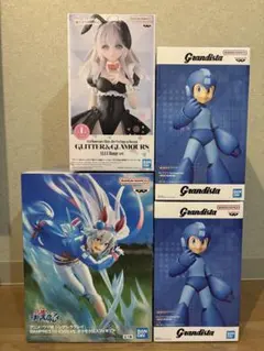 フィギュア デカ箱 まとめ売り 4点セット アーリャさん ロックマン ウマ娘