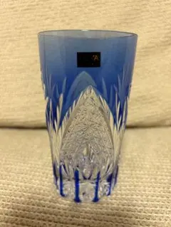 HOYA クリスタル　色被クリスタル水割りグラス　ブルー