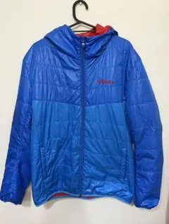 adidas アウタージャケット　ブルー×レッド　アディダス