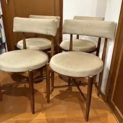 G-PLAN ジープラン フレスコ ダイニングチェア④ 4脚セットのうち1脚