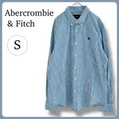 Abercrombie & Fitch ギンガムチェック柄シャツ 長袖 S
