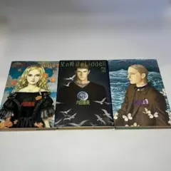 内田善美「星の時計のLiddell」全3巻揃い 全冊初版 特典カード付き