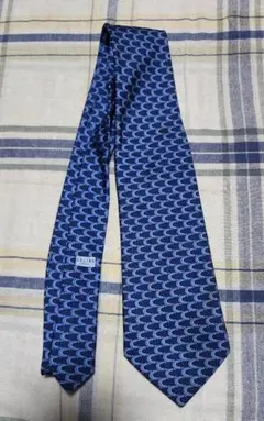 CELINE 波模様 ネクタイ