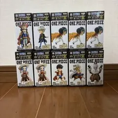 ワンピース ワールドコレクタブルフィギュア 7種セット