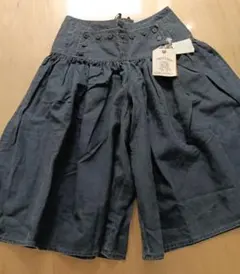 新品タグ付き￥2.4万　RNA リネン　ガウチョ　キュロット　デニム