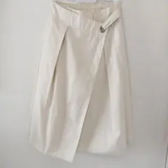 【美品】size38 Unaca ラップスタイル スカートのサムネイル