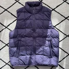 UNIQLO パープルキルティングベスト