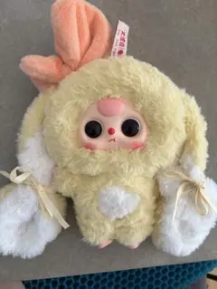 babythree うさぎ ぬいぐるみ イエロー