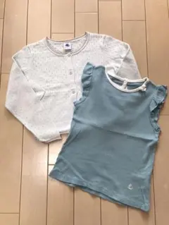 プチバトー　トップス2枚組