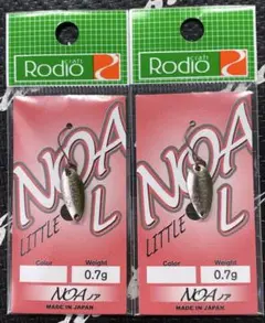 ロデオクラフト ジキルL 0.6g グレムリン アカサカ釣具 オリカラ 2枚