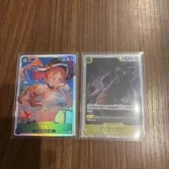 ワンピースカード ナミ モリア 2枚セットのサムネイル