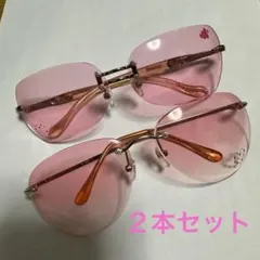 ディズニー　ミニー　ピンク　サングラス 2本セット