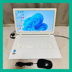 すぐ使える✨薄型✨SSDでサクサク動く♪ノートパソコン カメラ付き