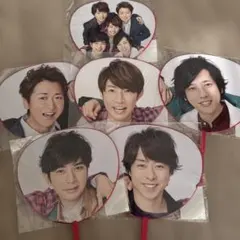 嵐　ミニうちわ　第2弾　5×20 6枚セット