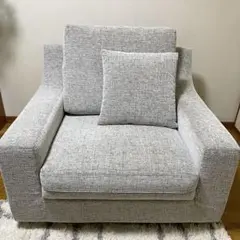 NOYES New Sugar Hi-Back 1人がけ グレー