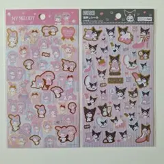 サンリオ マイメロディ クロミ シール2種セット