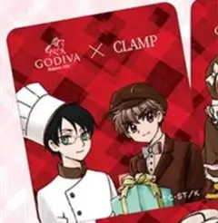 GODIVA　CLAMP　ステッカー