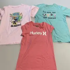 子供用Tシャツ3枚セット（ミッキー、スナック、ハーレー)