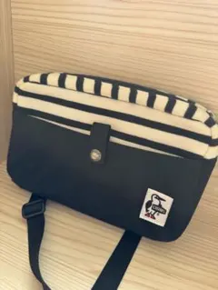 CHUMS ストライプショルダーバッグ