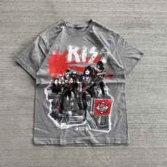 希少！00s kiss tシャツ バンドtee 企業　漢字　ロック　パンク
