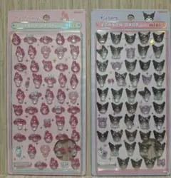 [正規品]ボンボンドロップmini　マイメロディ、クロミ(一部印刷ズレ有)