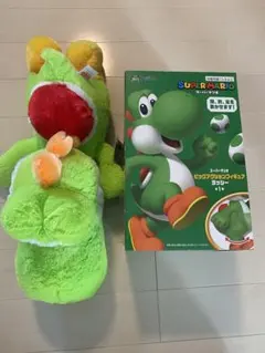 新品！スーパーマリオ ヨッシー★タグ付きぬいぐるみ➕フィギュア セット
