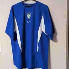 【6-18】NIKE 02-04 サッカー ブラジル代表 プラクティスシャツ