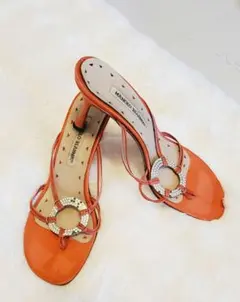2026年最新】MANOLO BLAHNIK カラー：ピンク系 レディース サンダルの