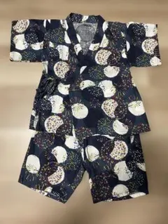 BREEZE 花火模様 甚平 サイズ110