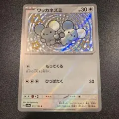 ワッカネズミ イッカネズミ 色違い sv4a シャイニートレジャーex 2枚