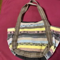 drug store's ストライプトートバッグ（小）のサムネイル