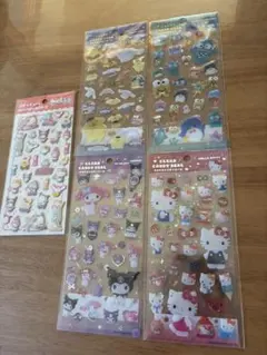 サンリオ クリアキャンディシール サンリオキャラクターズ ぷくっとシール