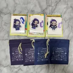 薬屋のひとりごと 壬氏 高順 アクスタ ミニ巾着 セリア