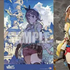 ライザのアトリエ ライザ あみあみ限定 A2クリアポスター