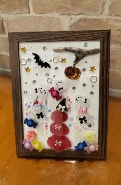 ♥おばけちゃんのハロウィン♥シーグラスアート♥