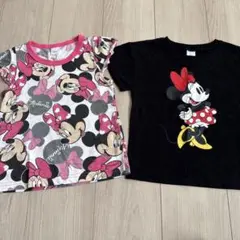 ミニーマウス Tシャツ 2枚セット