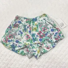 【baby GAP】 新品 3-6m 花柄ショートパンツ