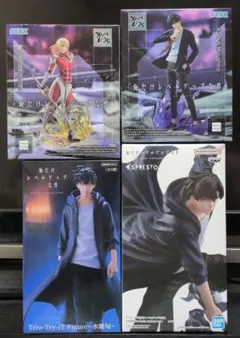 新品未開封】 俺だけレベルアップな件 水篠旬・向坂雫 フィギュア 4点