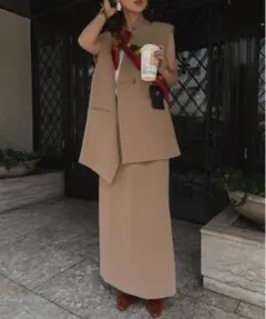 2026年最新】otona wrap vest set up dressの人気アイテム - メルカリ