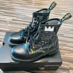 箱付美品ドクターマーチン バスキア27cm UK9 Dr.Martens黒 箱付美品ドクターマーチン バスキア27cm UK9 Dr.Martens黒