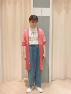 新品タグ付き サマンサモスモス マルチファンクション Vネックロングカーディガンのサムネイル