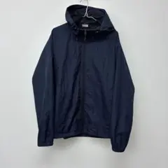 FIRSTDOWN ネイビー ナイロンジャケット フルジップ LL ◎14