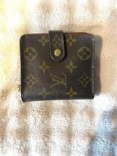 LOUIS VUITTON ルイヴィトン 二つ折り財布 モノグラム ファスナー