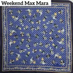 Weekend Max Mara ウィークエンドマックスマーラ スカーフ ブルーのサムネイル