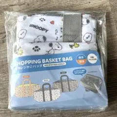 土日限定セール★新品★ スヌーピー 保冷レジかごバッグ ホワイト