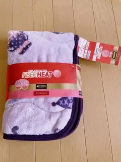 FIBERHEAT あったかモイスト 枕パッド 43x63クロミちゃん　パープル
