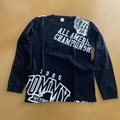 TOMMY HILFIGER 長袖Tシャツ ブラック ロゴプリントのサムネイル